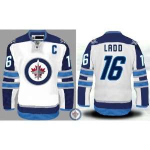 EDGE Winnipeg Jets Authentic NHL Jerseys Andrew Ladd AWAY White Hockey 