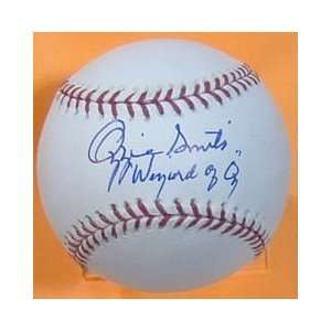   Ozzie Smith Ball   with Wizard of Oz Inscription 